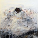 stone #7,70x100,mixed media on canvas