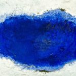 ŽUDNJA ZA MOREM, 50x50cm, Kombinirana tehnika na drvenom panelu, 2015