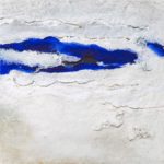 ŠETNJA DO KRAJA MORA, 70x70cm, Kombinirana tehnika na drvenom panelu, 2016