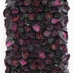 Božur, 35x65x13cm, reciklirani papir i akrilik na drvenom panelu