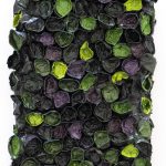 Lavanda, 35x65x13cm, reciklirani papir i akrilik na drvenom panelu