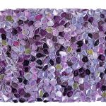 Lilac, 95x65x13cm, recycled paper and acrylic on wood panel