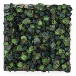 Mistique forest, 60x60cm, recycling paper and acrylic on wood panel