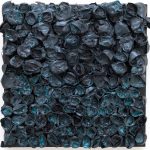 Ocean, 60x60cm, reciklirani papir i akrilik na drvenom panelu