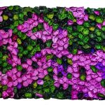 Rododendron, 95x65x13cm, recycled paper and acrylic on wood panel